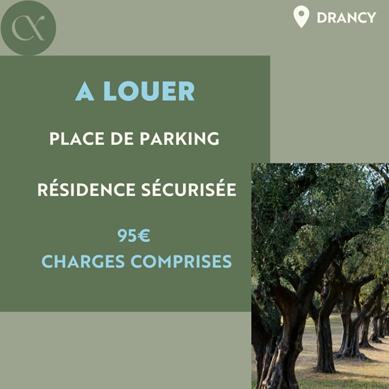 Parking à louer - Drancy